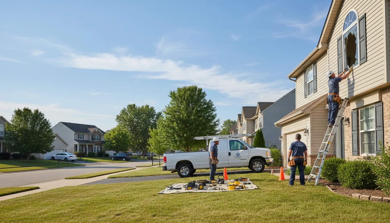 Expert window installer providing residential service in De Mossville, KY
